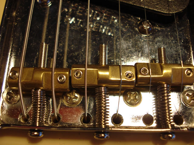 telecaster bridge intonation